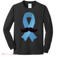 Prostate Awareness Mustache Month Kids Long Sleeve Shirt thumb 0