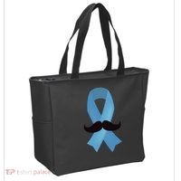 Prostate Awareness Mustache Month Tote Bag thumb 2