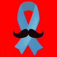 Prostate Awareness Mustache Month Santa Hat thumb 1