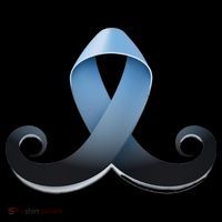 Prostate Awareness Ribbon Mustache Long Sleeve Shirt thumb 2