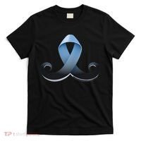 Prostate Awareness Ribbon Mustache T-Shirt thumb 0