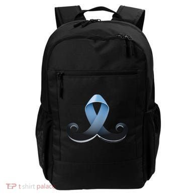 Prostate Awareness Ribbon Mustache Backpack