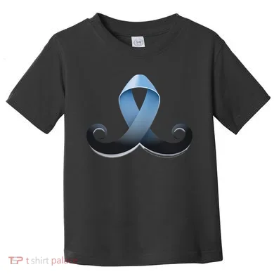Prostate Awareness Ribbon Mustache Toddler T-Shirt