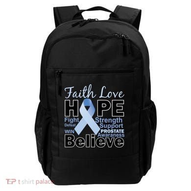 Prostate Cancer Awareness Faith Hope Backpack