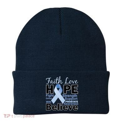 Prostate Cancer Awareness Faith Hope Beanie
