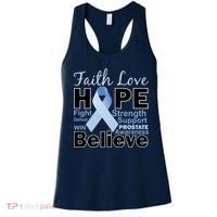 Prostate Cancer Awareness Faith Hope Women's Tank Top thumb 0