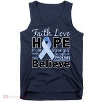 Prostate Cancer Awareness Faith Hope Tank Top thumb 0