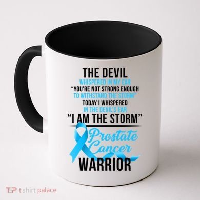 Prostate Cancer Warrior I Am The Storm Coffee Mug