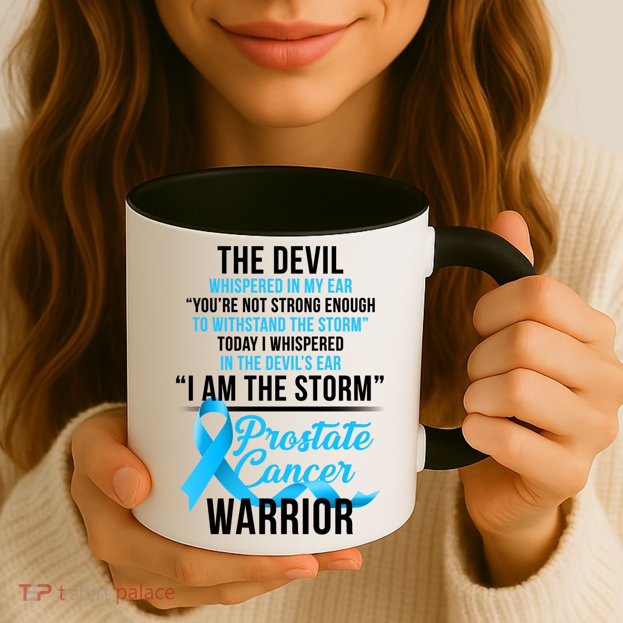 Prostate Cancer Warrior I Am The Storm Coffee Mug