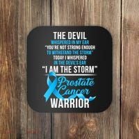Prostate Cancer Warrior I Am The Storm Coaster thumb 0