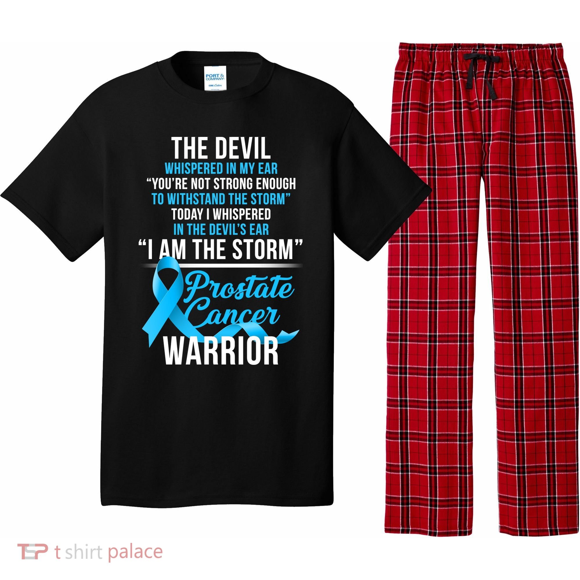 Prostate Cancer Warrior I Am The Storm Pajama Set