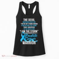 Prostate Cancer Warrior I Am The Storm Women's Tank Top thumb 0