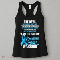 Prostate Cancer Warrior I Am The Storm Women's Tank Top thumb 3