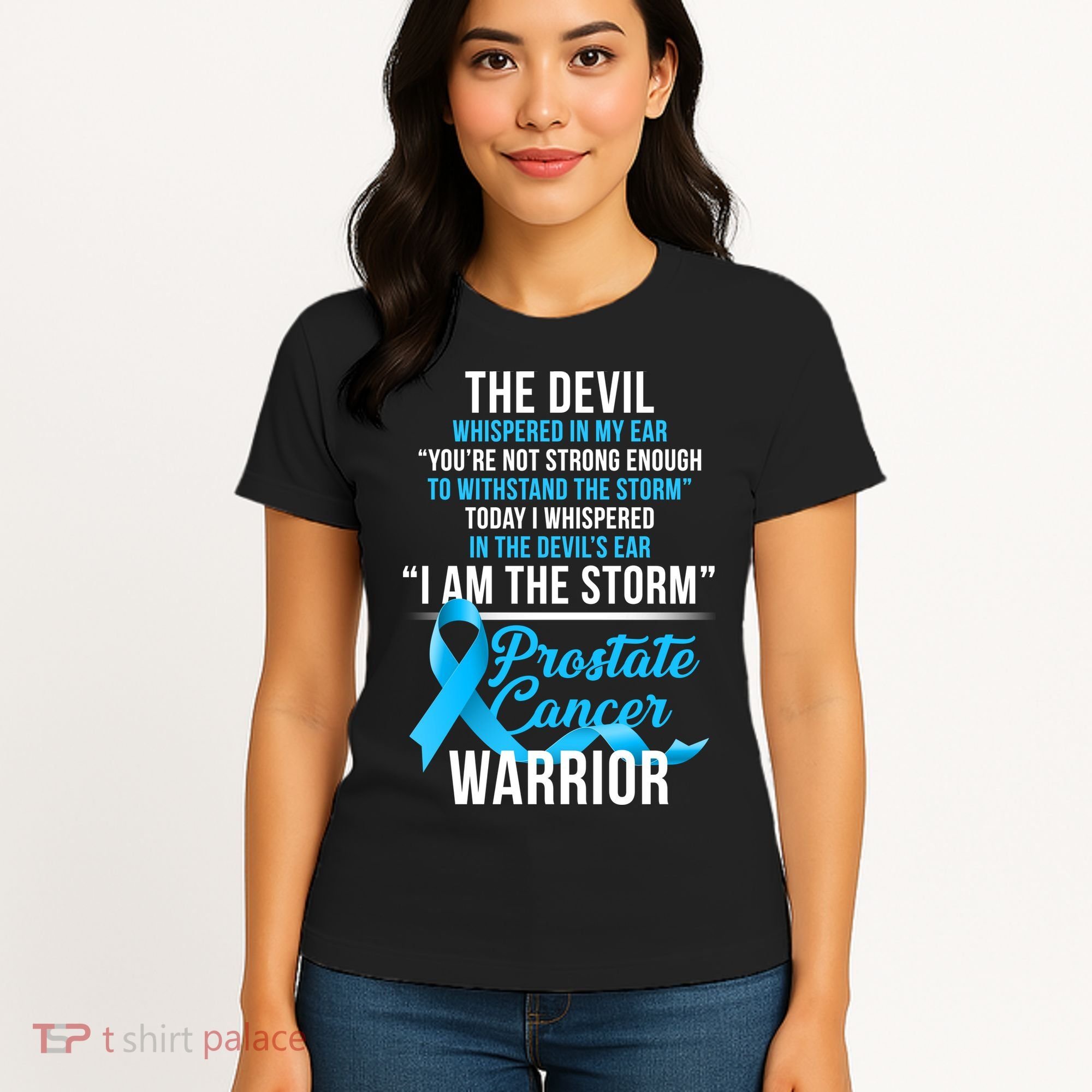 Prostate Cancer Warrior I Am The Storm Women's T-Shirt