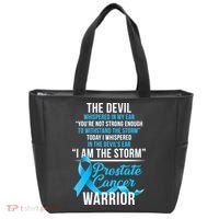 Prostate Cancer Warrior I Am The Storm Tote Bag thumb 0