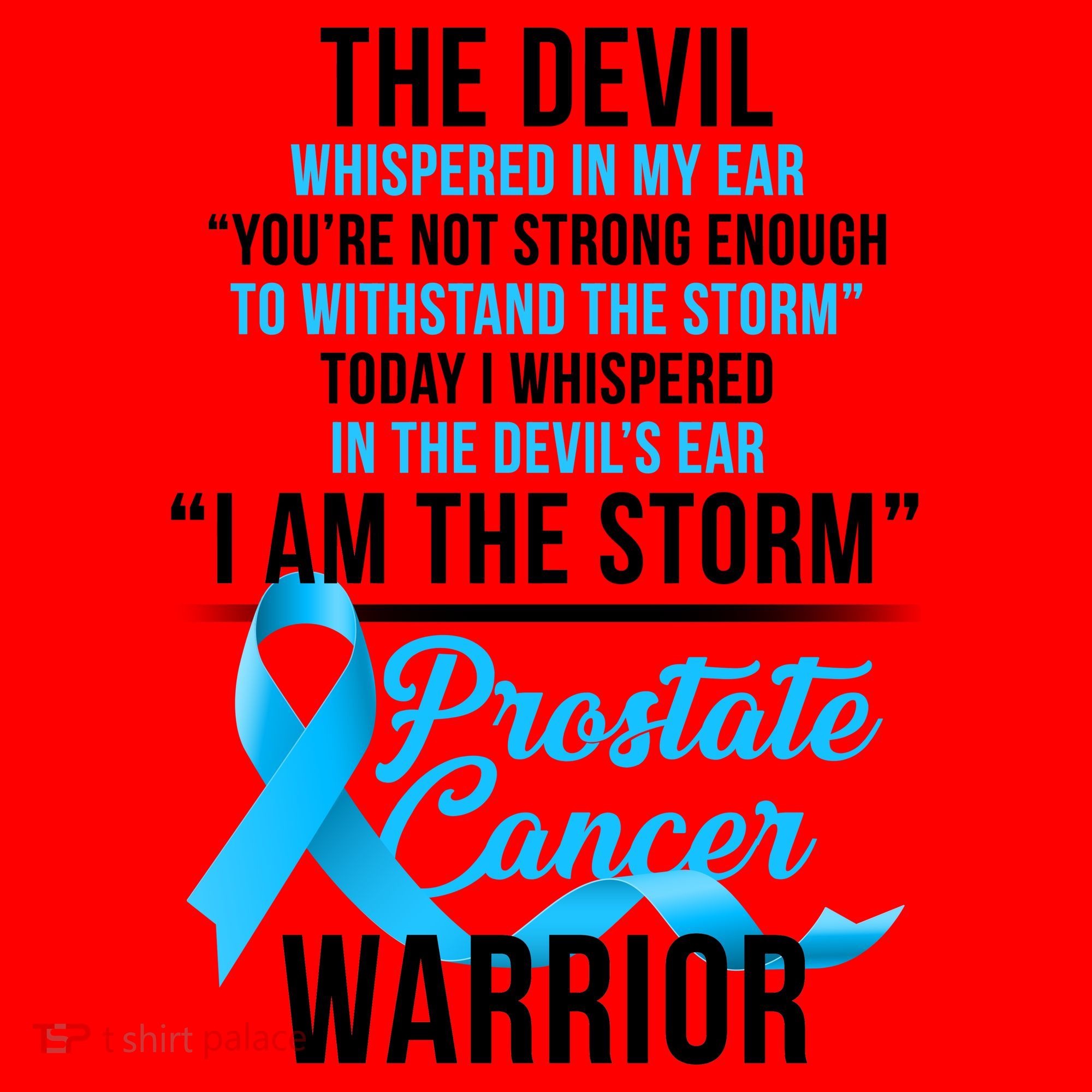 Prostate Cancer Warrior I Am The Storm Santa Hat