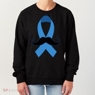 Prostate Mustache Ribbon Women's Sweatshirt