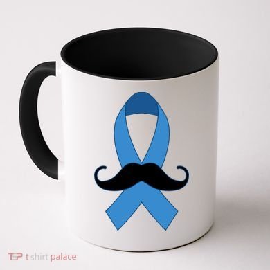 Prostate Mustache Ribbon Coffee Mug