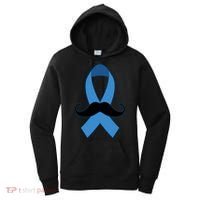 Prostate Mustache Ribbon Women's Hoodie thumb 0
