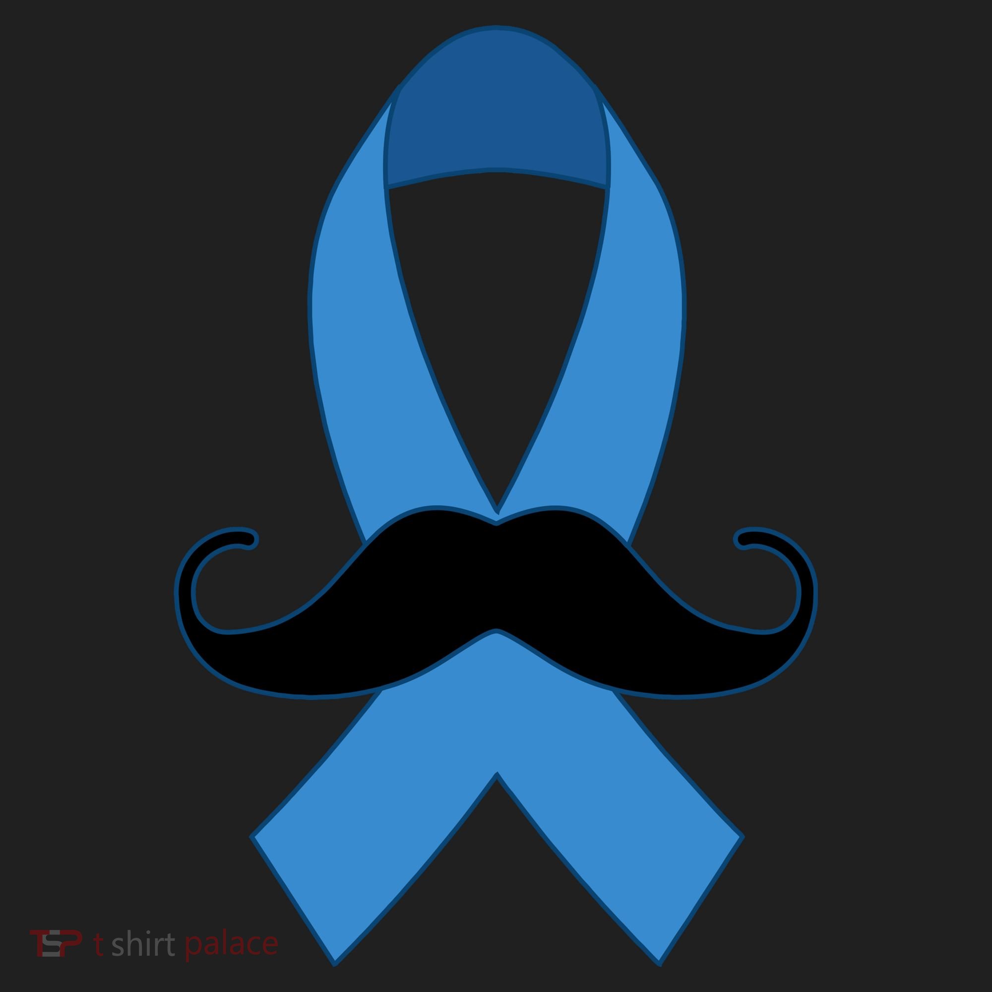 Prostate Mustache Ribbon Golf Towel