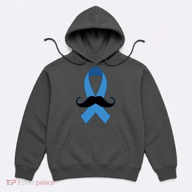 Prostate Mustache Ribbon Hoodie