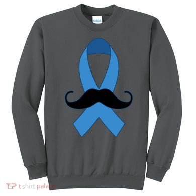 Prostate Mustache Ribbon Sweatshirt