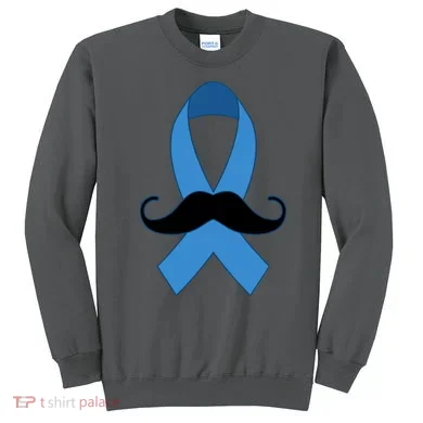 Prostate Mustache Ribbon Sweatshirt