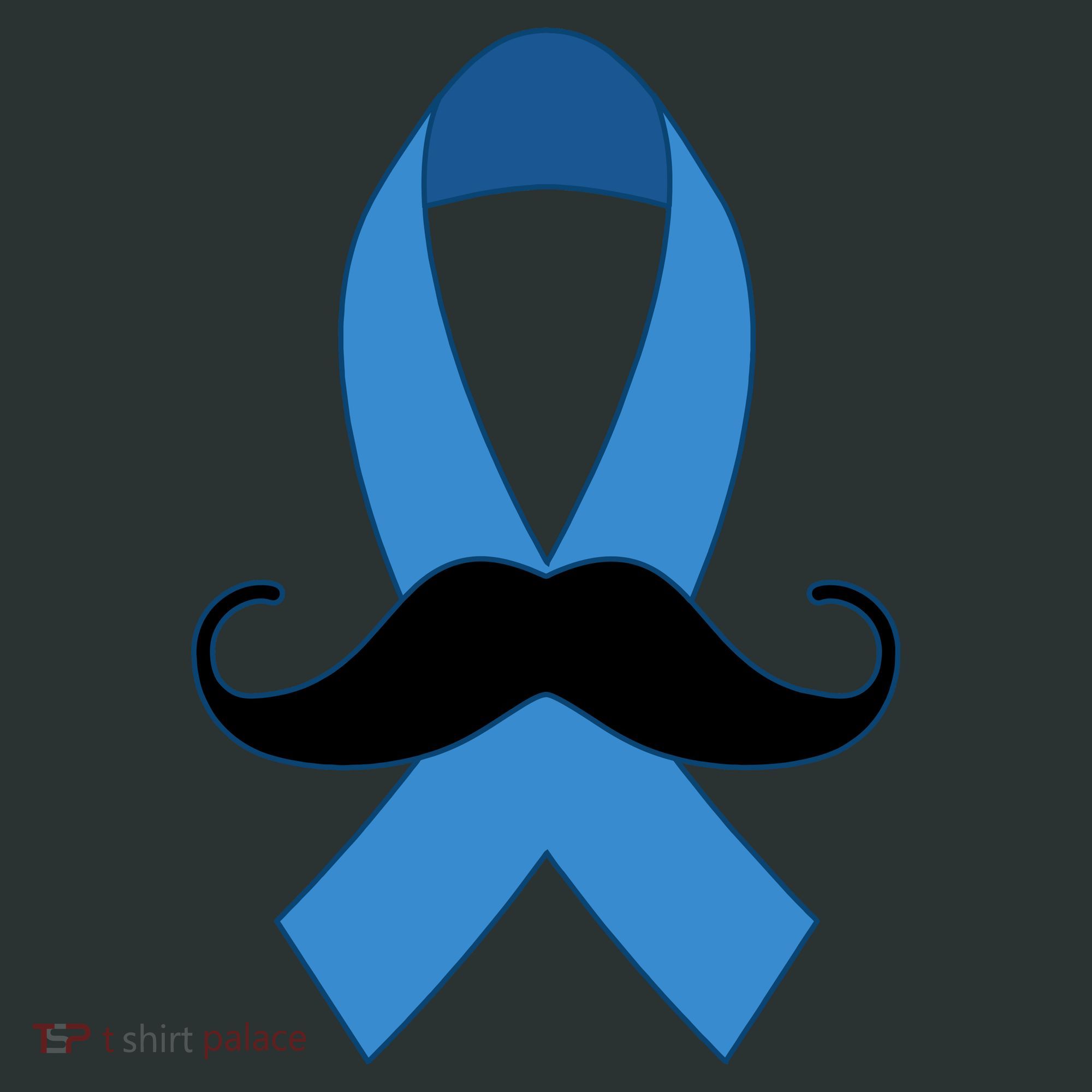 Prostate Mustache Ribbon T-Shirt