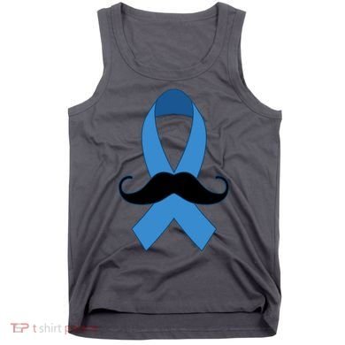 Prostate Mustache Ribbon Tank Top