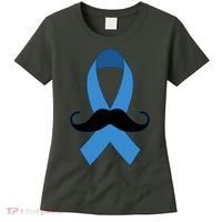 Prostate Mustache Ribbon Women's T-Shirt thumb 0