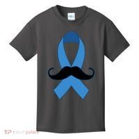 Prostate Mustache Ribbon Kids T-Shirt thumb 0