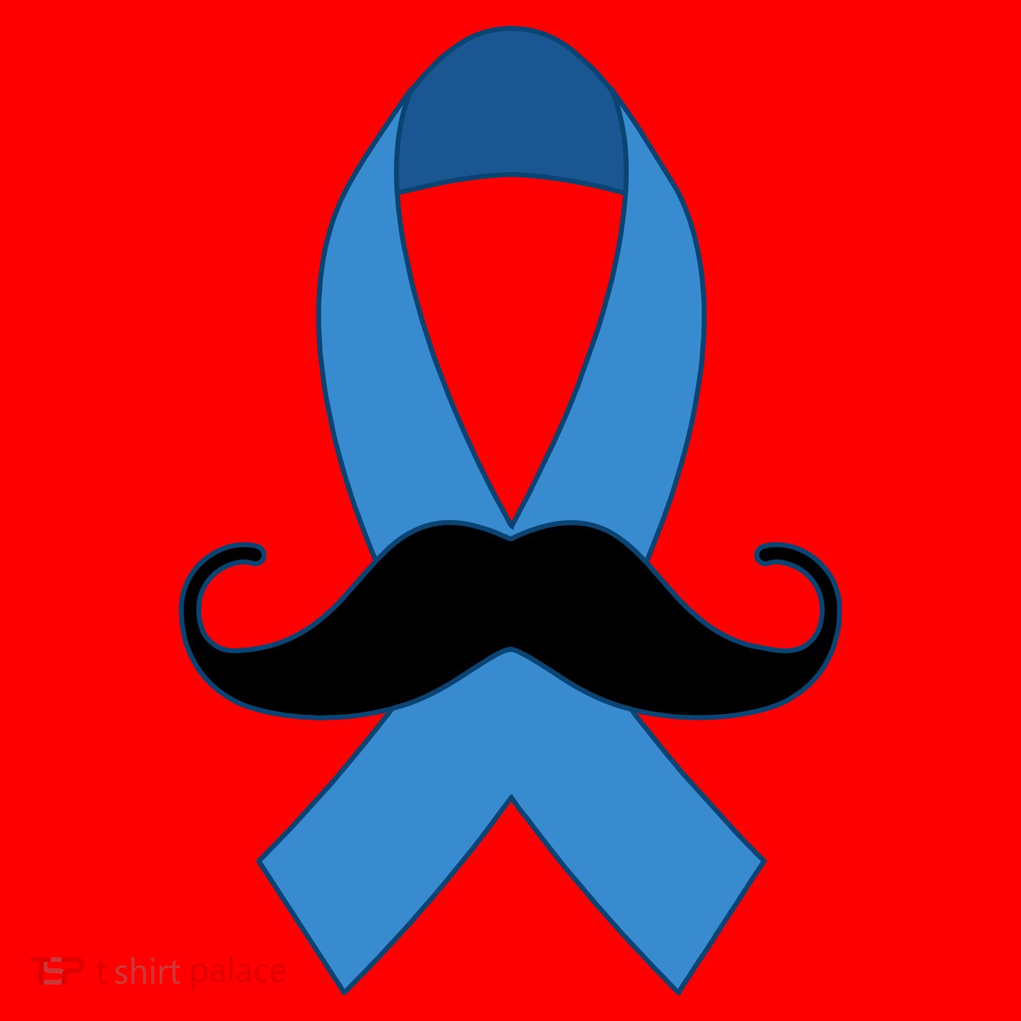 Prostate Mustache Ribbon Santa Hat