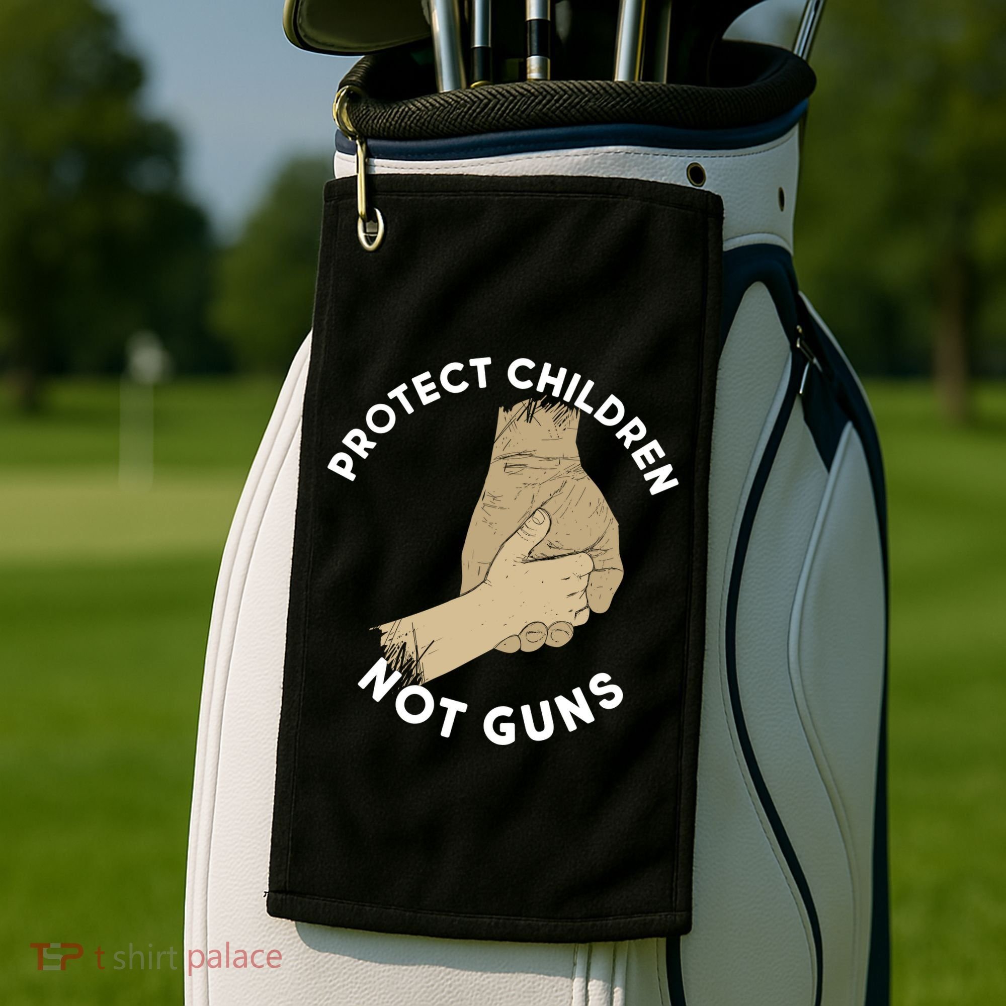 Protect Children Not Guns Golf Towel