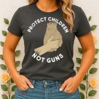 Protect Children Not Guns Women's T-Shirt thumb 2
