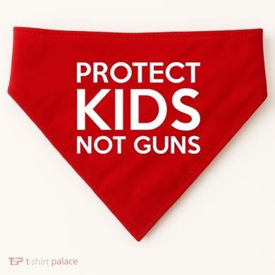 Protect Kids Not Guns USA-Made Doggie Bandana