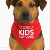 Protect Kids Not Guns USA-Made Doggie Bandana thumb 1