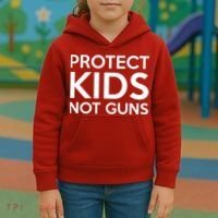 Protect Kids Not Guns Kids Hoodie thumb 3