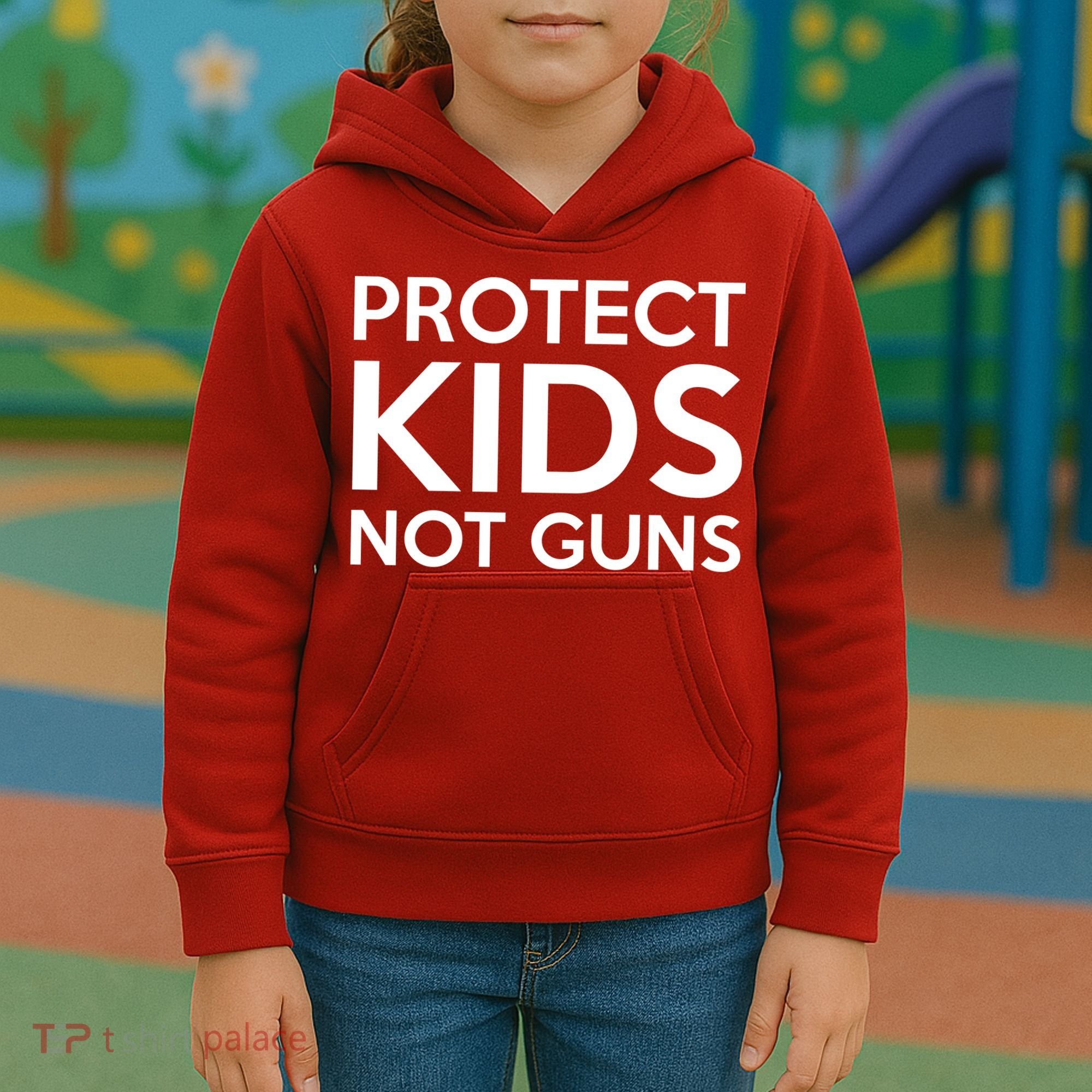Protect Kids Not Guns Kids Hoodie