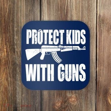 Protect Kids With Guns Coaster