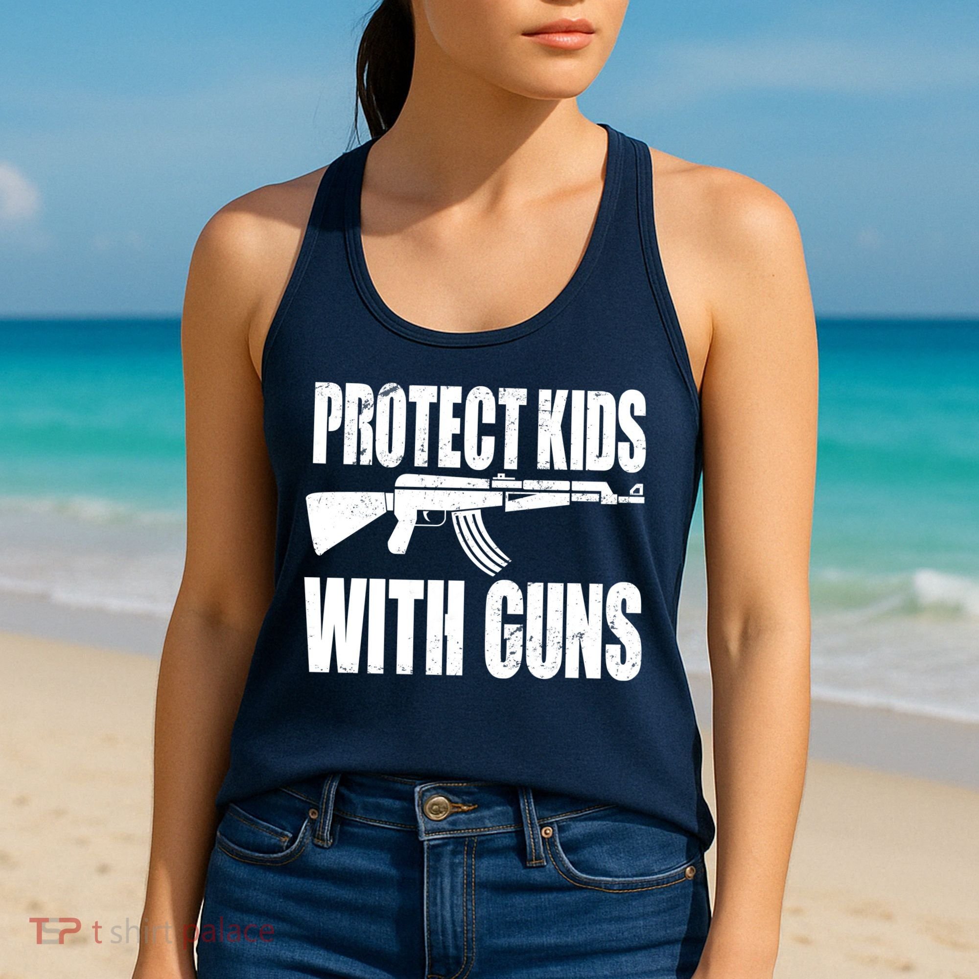 Protect Kids With Guns Women's Tank Top