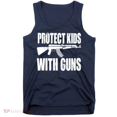 Protect Kids With Guns Tank Top