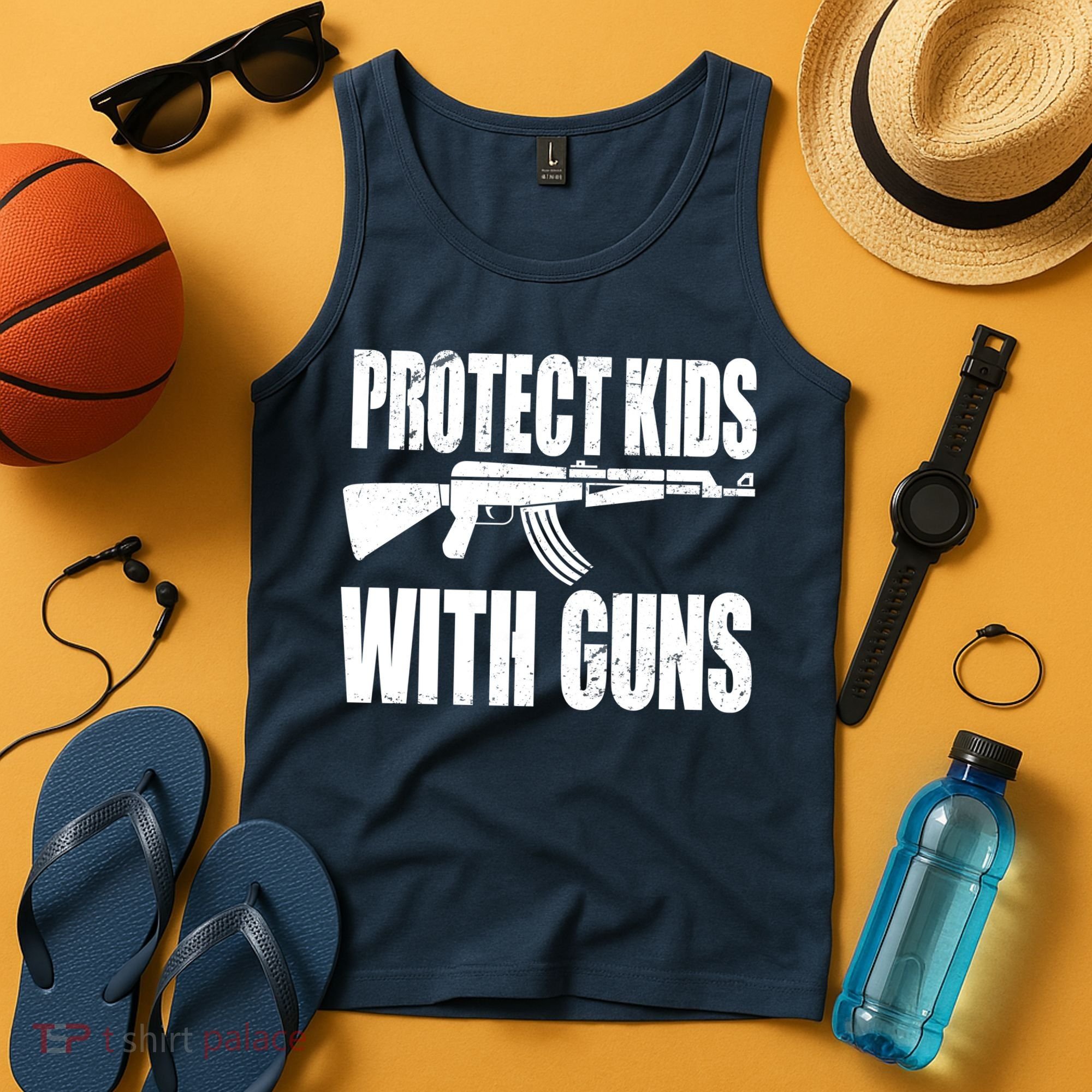 Protect Kids With Guns Tank Top