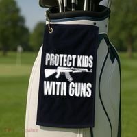 Protect Kids With Guns Golf Towel thumb 2