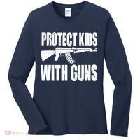 Protect Kids With Guns Women's Long Sleeve Shirt thumb 0