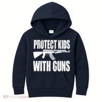 Protect Kids With Guns Kids Hoodie thumb 0