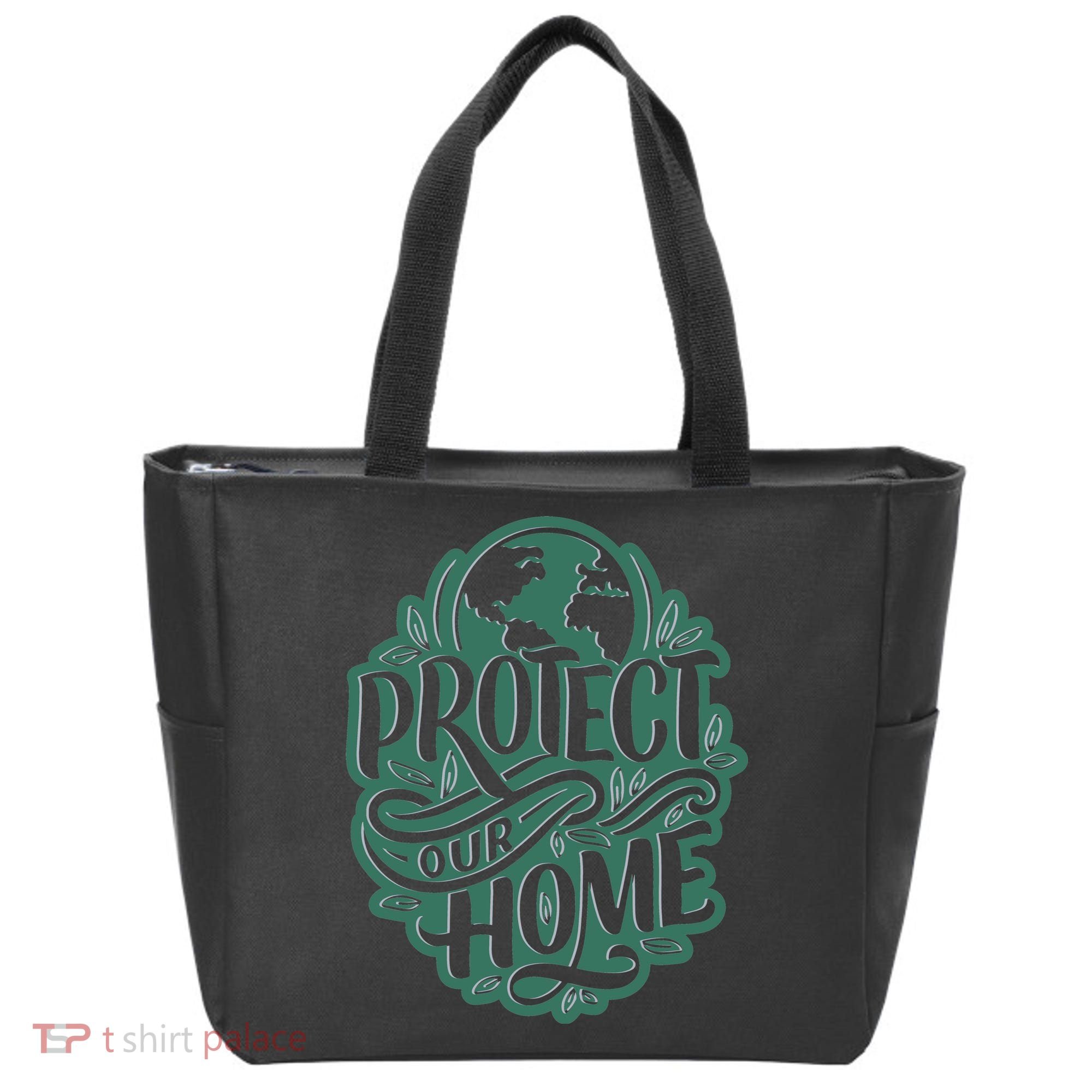 Protect Our Home Earth Day Tote Bag