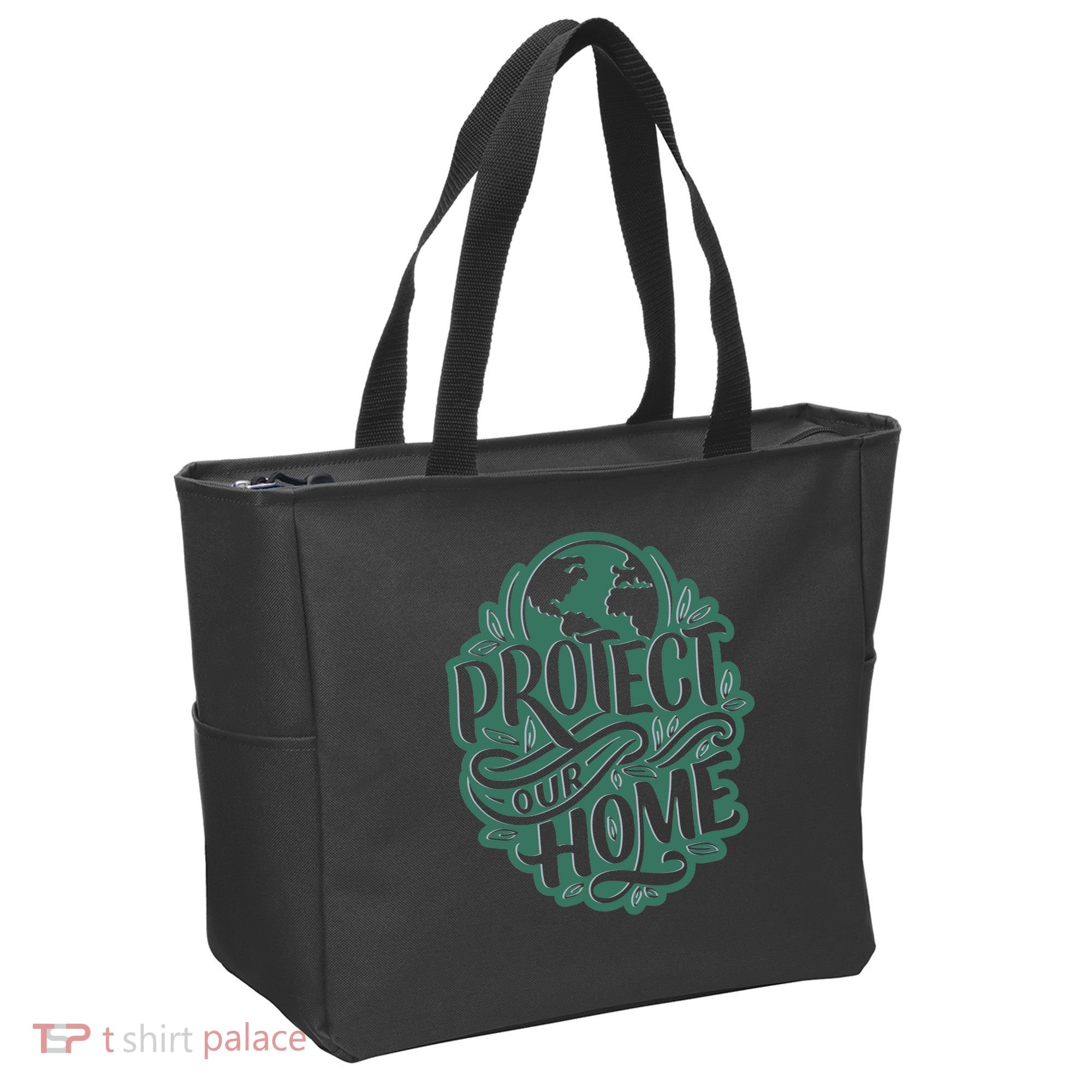 Protect Our Home Earth Day Tote Bag