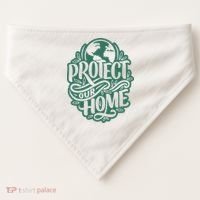 Protect Our Home Earth Day USA-Made Doggie Bandana thumb 0