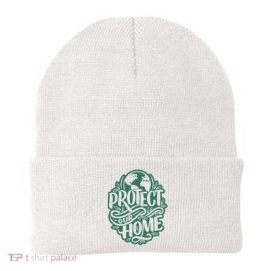 Protect Our Home Earth Day Beanie