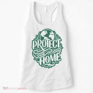 Protect Our Home Earth Day Women's Tank Top